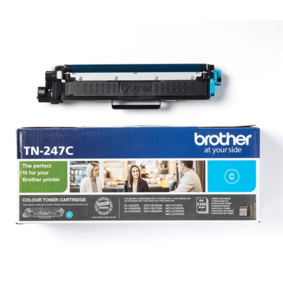 Brother toner ciano 2300 pag per hll3210cw / hll3230cdw / hll3270cdw / dcpl3550cdw / mfcl3730cdn / mfcl3750cdw / mfcl3770cdw