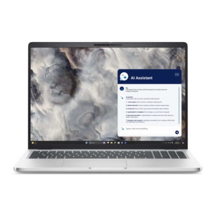 Dell pro 16 plus pb16250 16 full hd+ intel core ultra 7 255u ram 32gb-ssd 1tb nvme-intel graphics-wi-fi 6e tri-band + gigabit lan-win 11 prof alluminio (jf58f)
