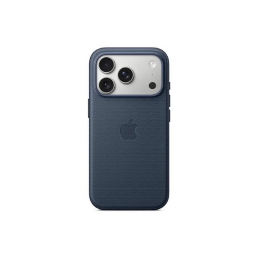 Apple iphone 17 pro custodia in tessuto techwoven magsafe blu