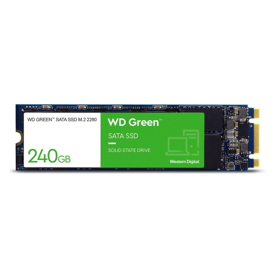 Western digital green wds240g3g0b drives allo stato solido 2.5\ 240 gb serial ata iii