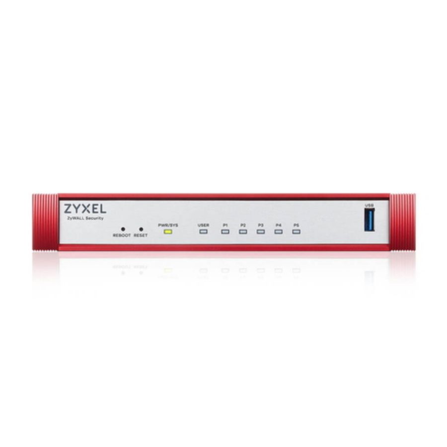 Zyxel firewall 5p gbe 2p gbps wan-vpn 20 ipsec 15 ssl