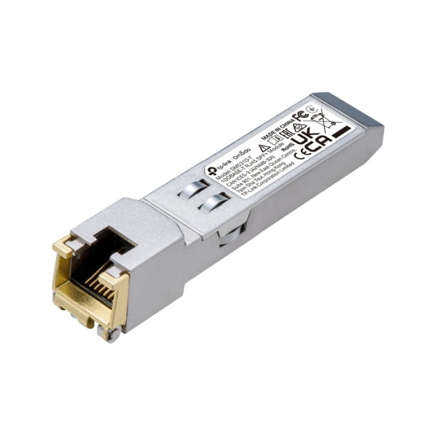 Tp-link transceiver 10gbase-t rj45 sfp+ fino a 30m cat6