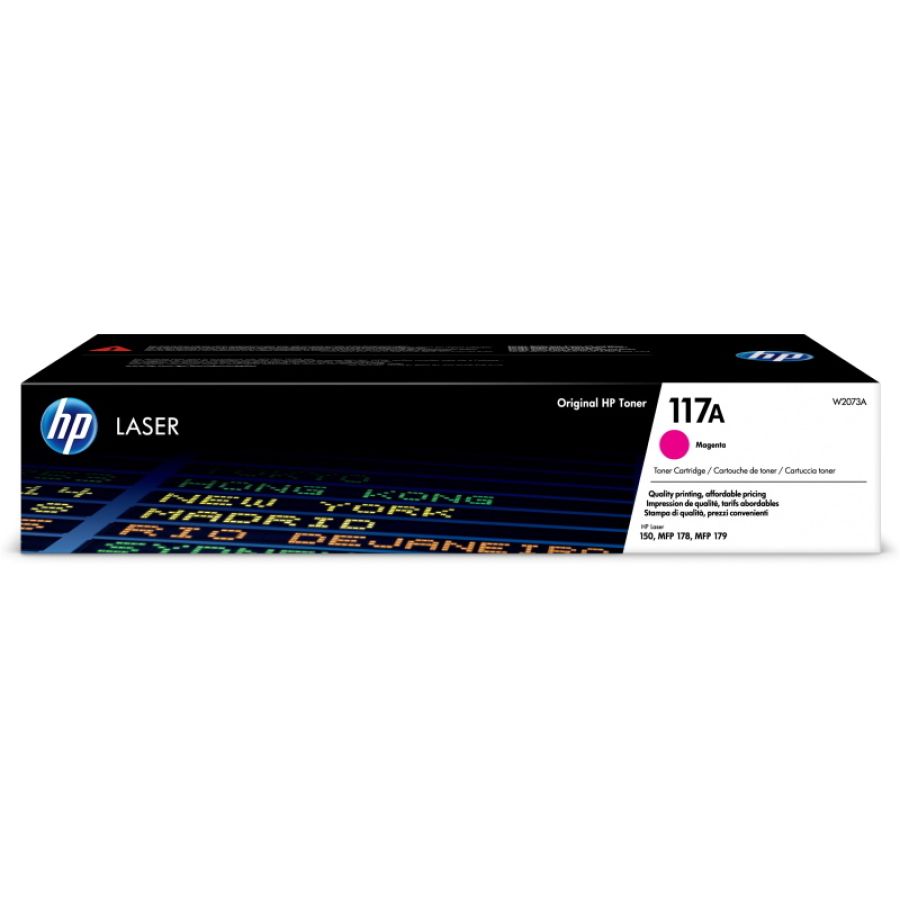 Hp cartuccia toner magenta per stampante laser originale 117a