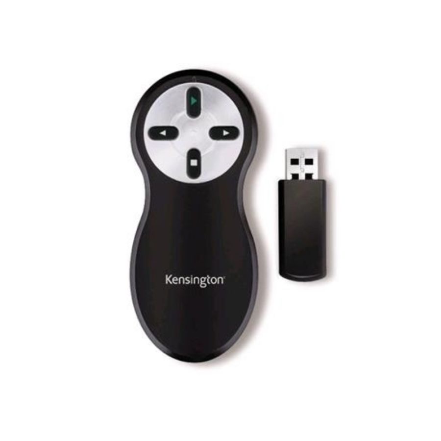 Kensington k33373eu telecomando wireless per presentazioni plug & play 4 tasti colore nero
