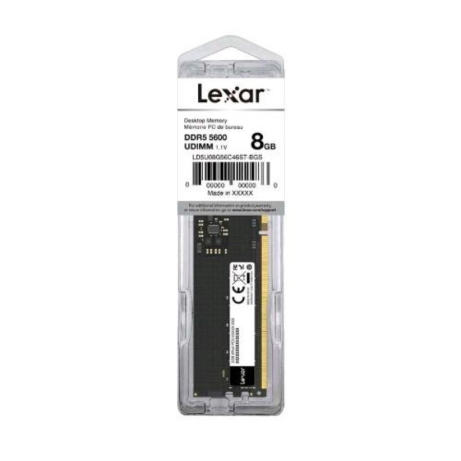 Ddr5 8gb 5600mhz ld5u08g56c46st-bgs lexar cl46