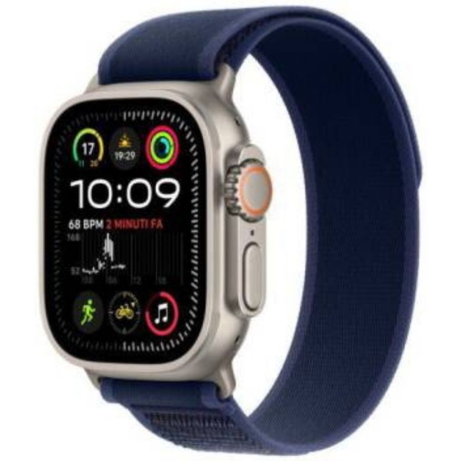 Apple watch ultra2 cell 49mm tc/natural tp/blue m/l ita mx4l3ty/a