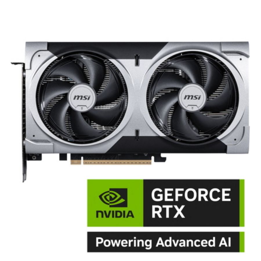 Msi vga geforce rtx 5060 ti, rtx 5060 ti 16g ventus 2x oc plus, 16gb gddr7, hdmi/dp*3, atx, dual fan
