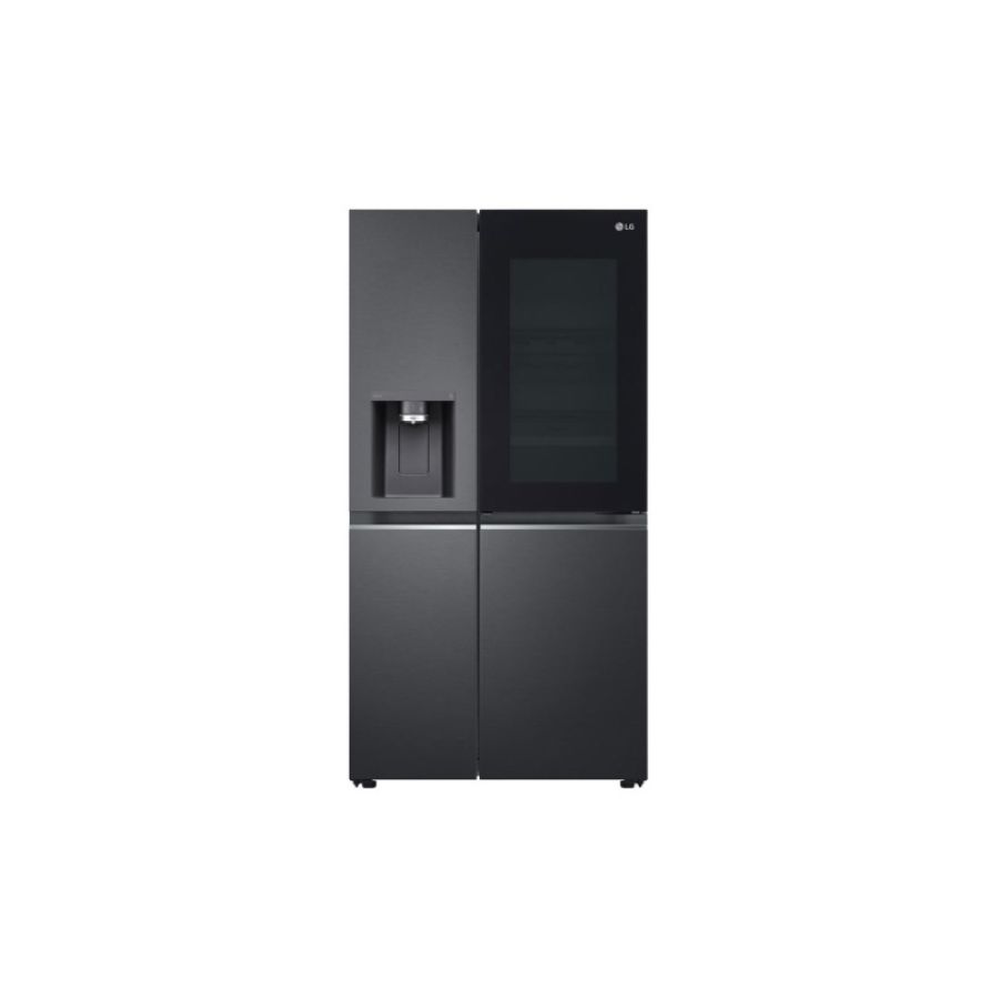 Lg gsxb90mcde frigorifero side-by-side libera installazione 635 l e nero