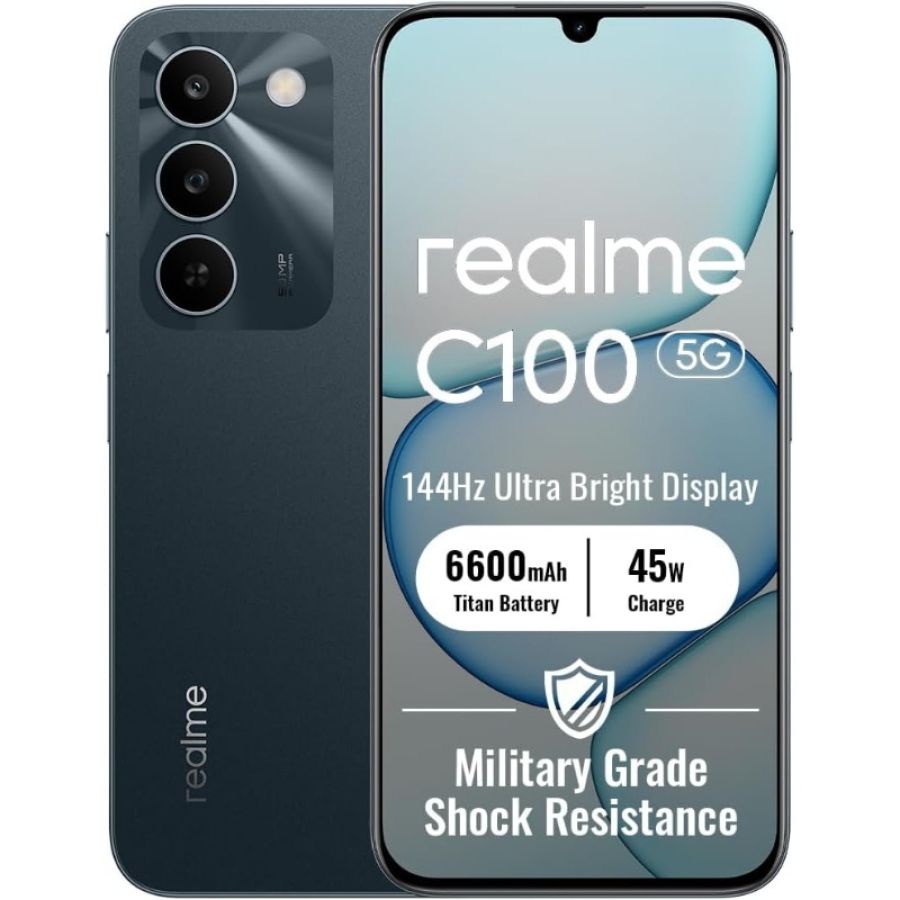 Realme c100 4+8/128gb 5g sprouting green dual sim - (garanzia europa - no brand)
