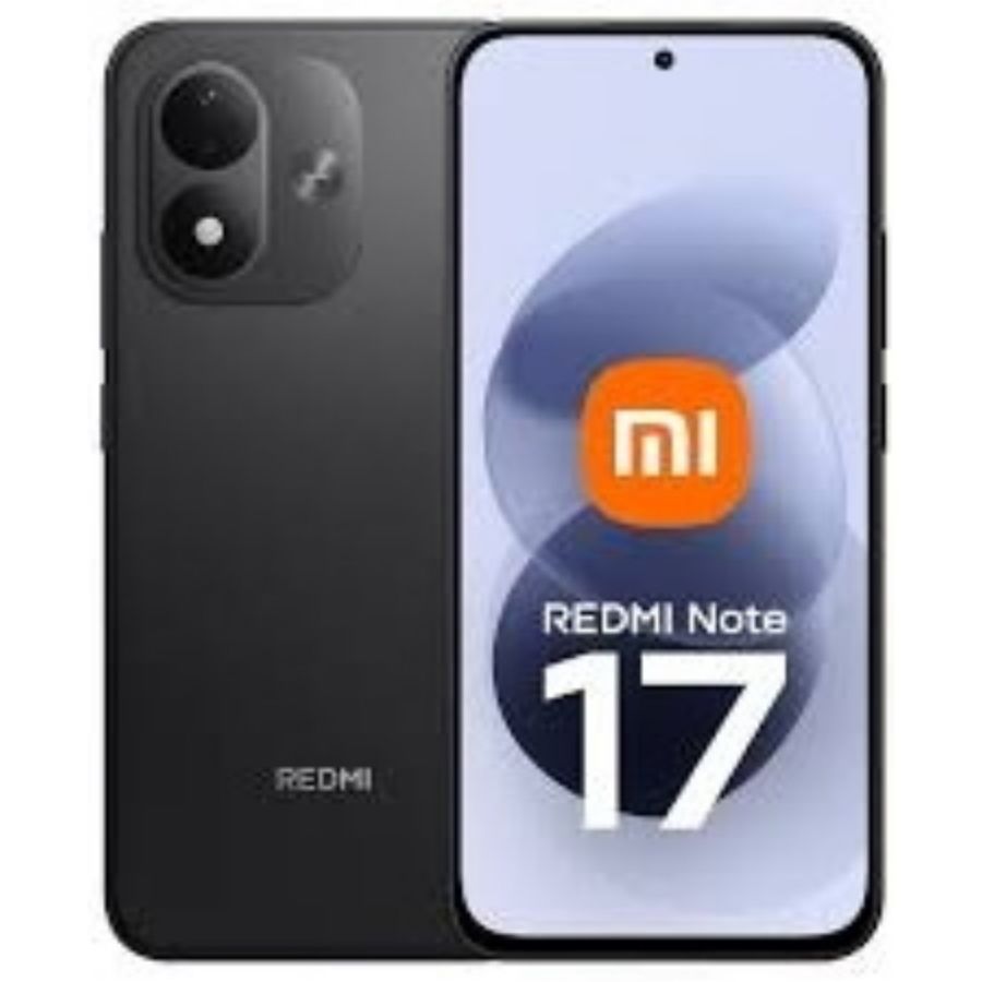Xiaomi redmi 17 4g 4/128gb black dual sim - (garanzia europa - no brand)