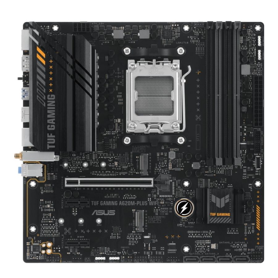 Asus tuf gaming a620m-plus wifi amd a620 presa di corrente am5 micro atx