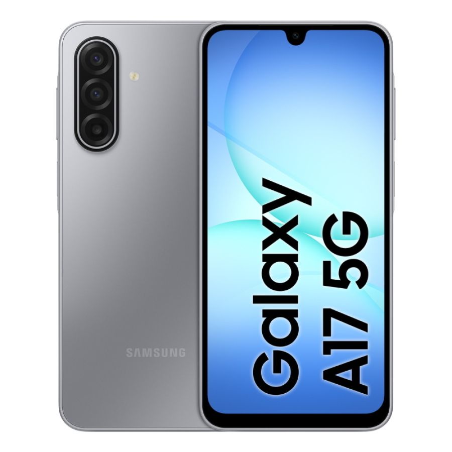Samsung galaxy a17 5g 17 cm (6.7\) doppia sim android 15 usb tipo-c 4 gb 128 gb 5000 mah grigio