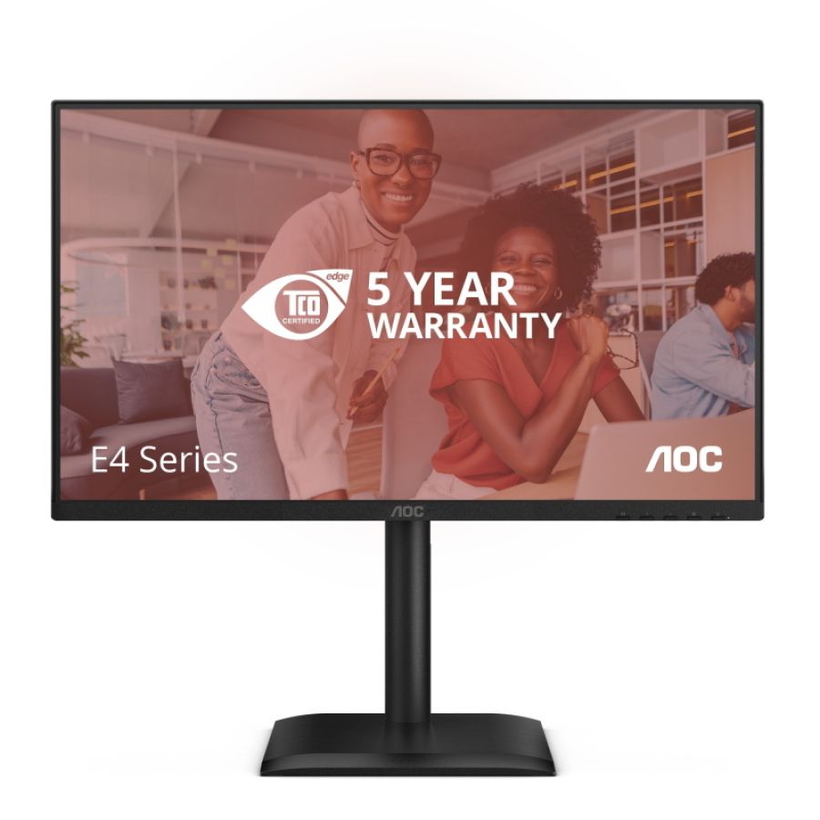 Aoc e4 24e4cv monitor pc 60,5 cm (23.8\) 1920 x 1080 pixel full hd led nero