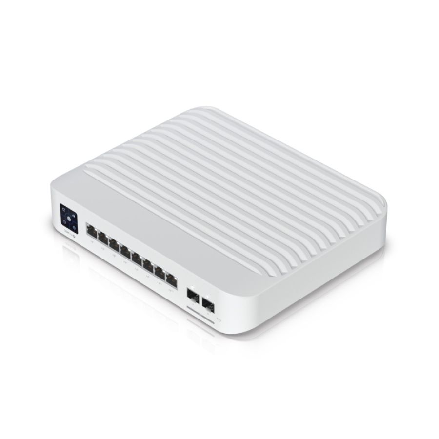 Ubiquiti unifi usw-pro-8-poe switch di rete gestito l2/l3 gigabit ethernet (10/100/1000) supporto power over ethernet (poe) 1u