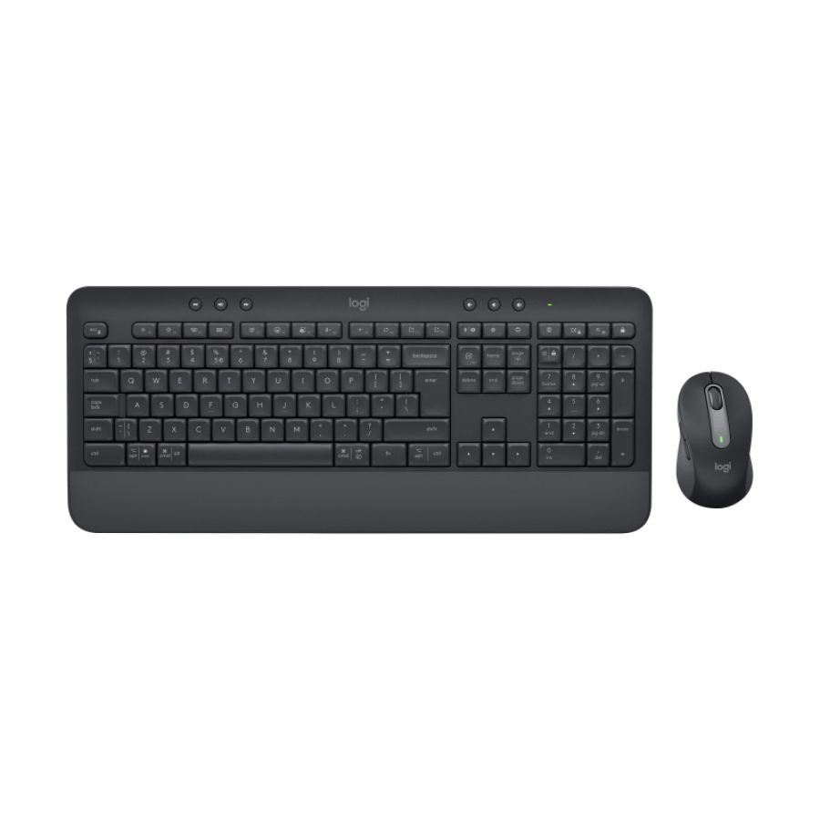 Logitech signature mk650 combo for business tastiera mouse incluso bluetooth qwerty italiano grafite
