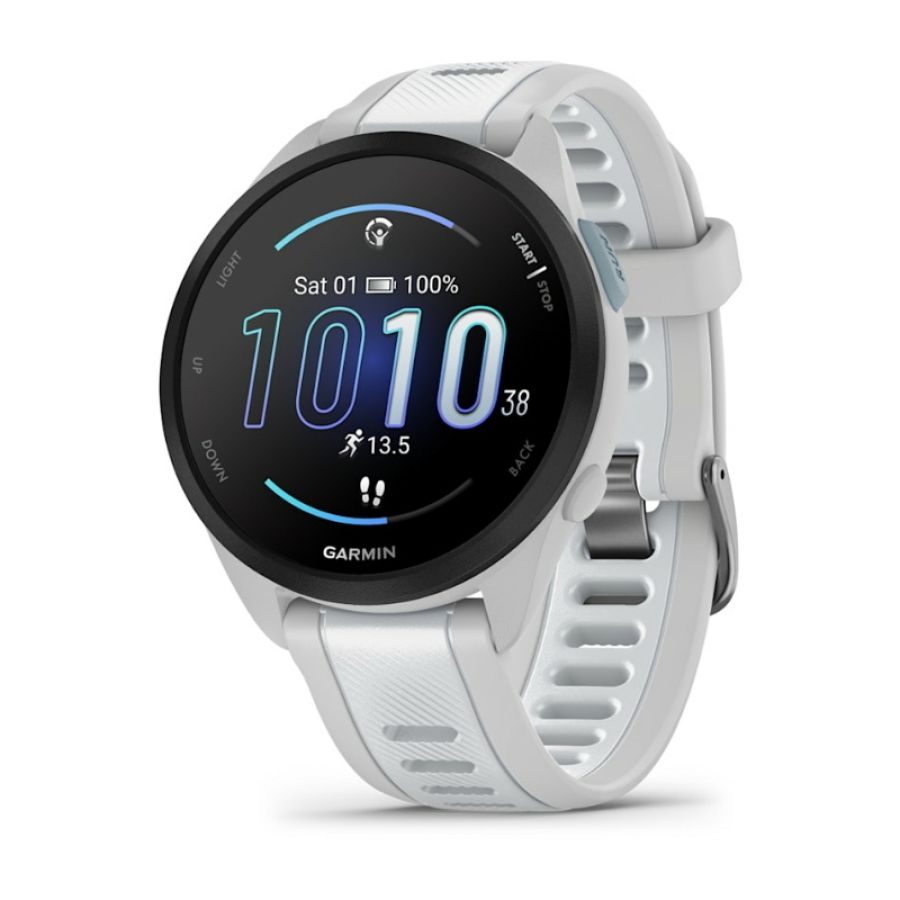 Garmin forerunner 165 music dunstgrau/steinweiss