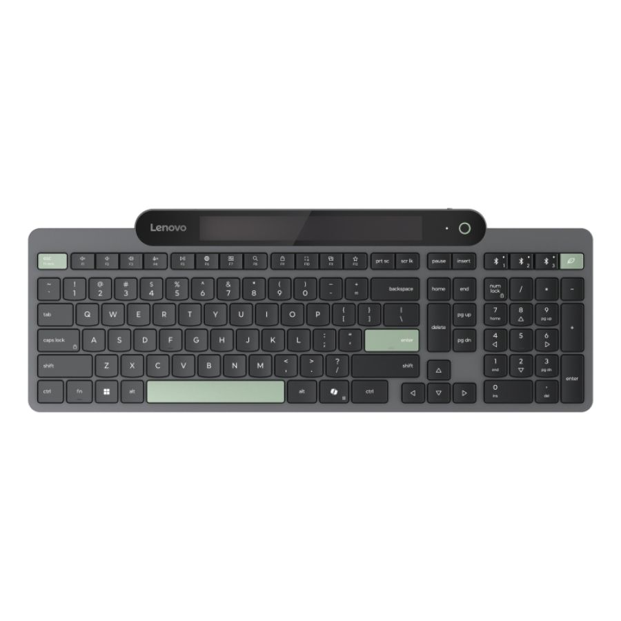 Lenovo 4y41r69490 tastiera casa/ufficio bluetooth tedesco nero, verde