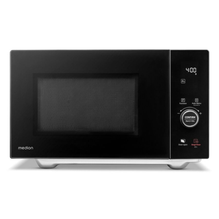 Medion md12041 nero microonde combinato superficie piana 25 l 900 w