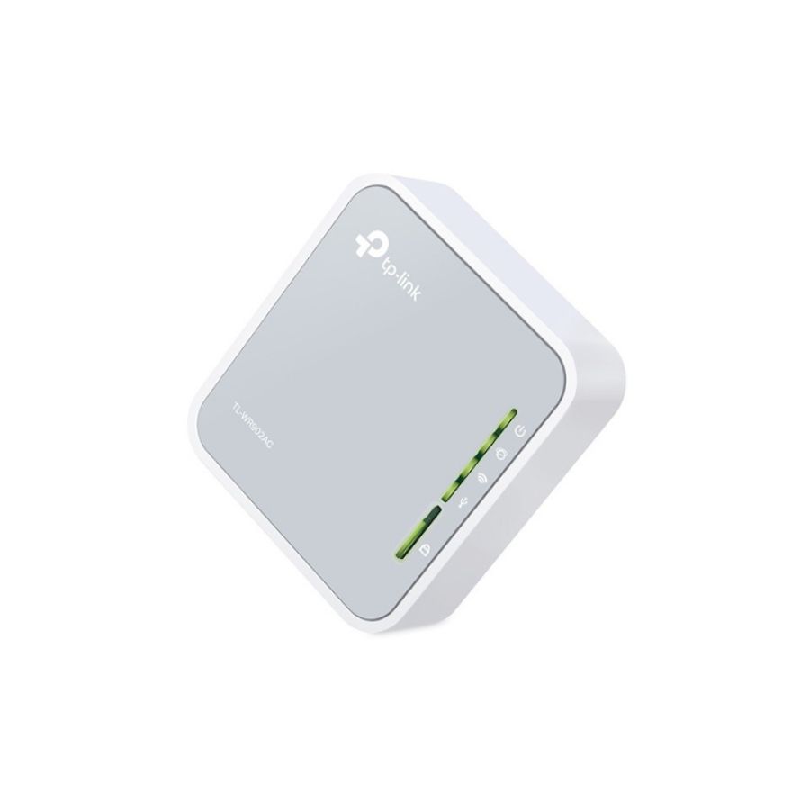 Tp-link tl-wr902ac router wireless fast ethernet dual-band (2.4 ghz/5 ghz) 4g bianco