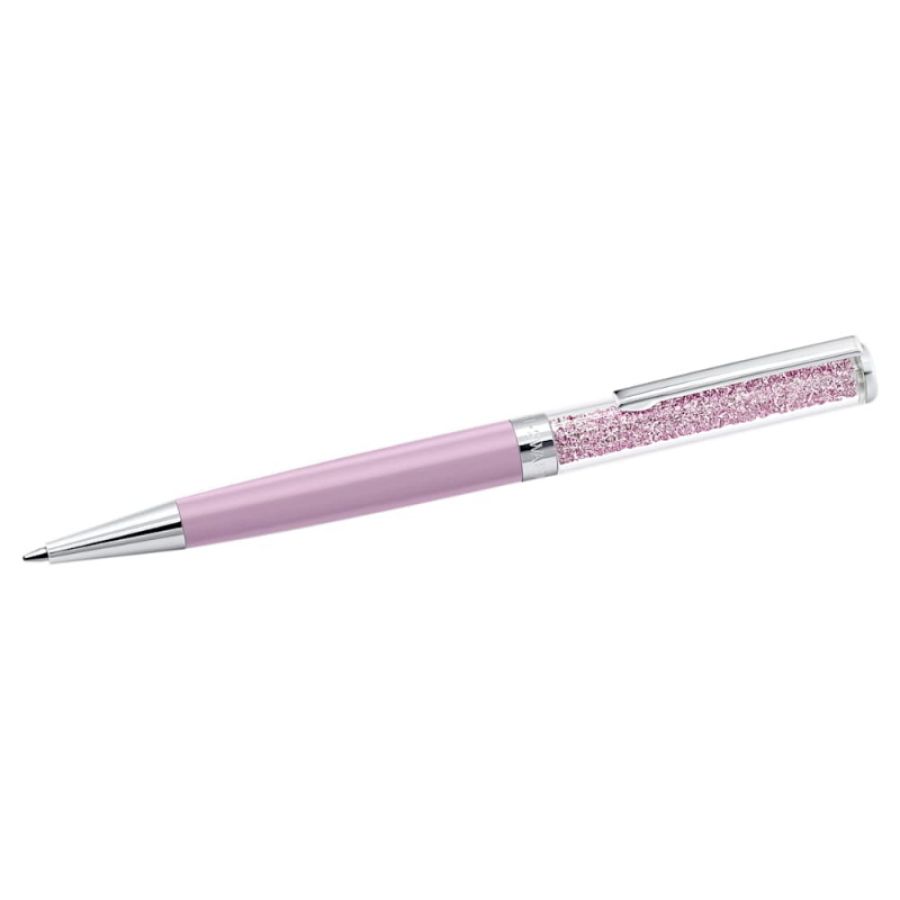 Swarovski 5224388 penna a sfera crystalline, viola, laccato viola, cromato di swarovski originale
