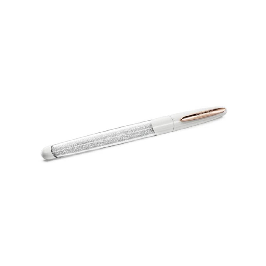 Swarovski 5728390 penna roller crystalline, nera, cromato di swarovski originale