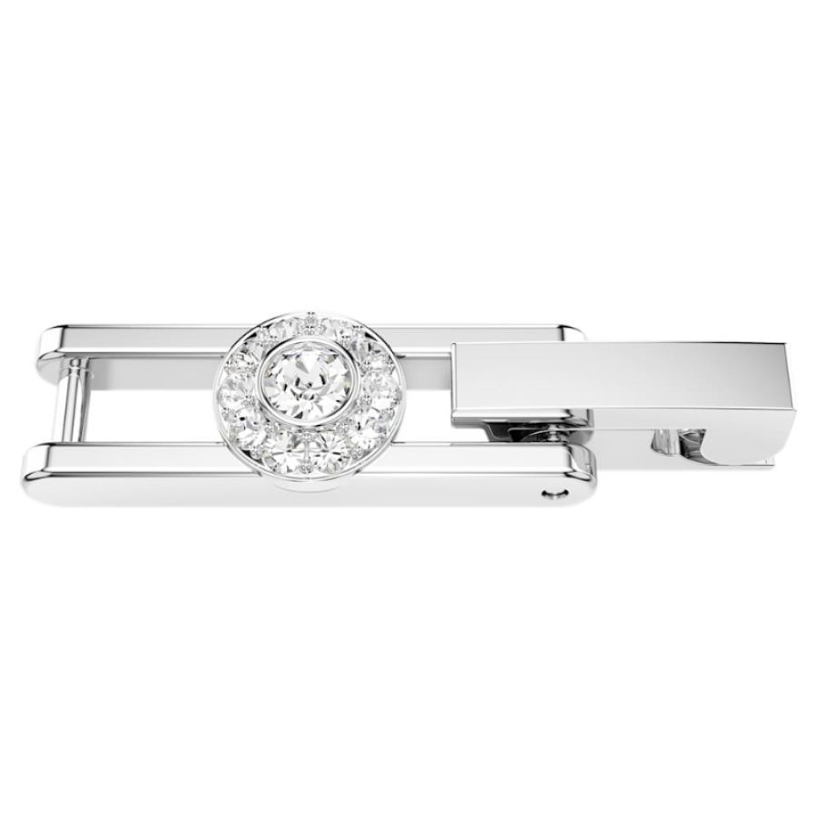 Swarovski 5099269 extender una angelic, taglio round, bianco, placcato rodio di swarovski originale