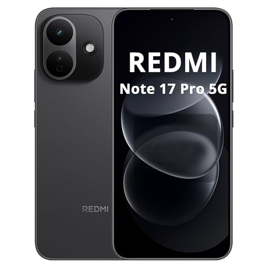 Xiaomi redmi note 17 pro (black) - smartphone 6.83 - 5g - ram 8gb - storage 512gb - ita