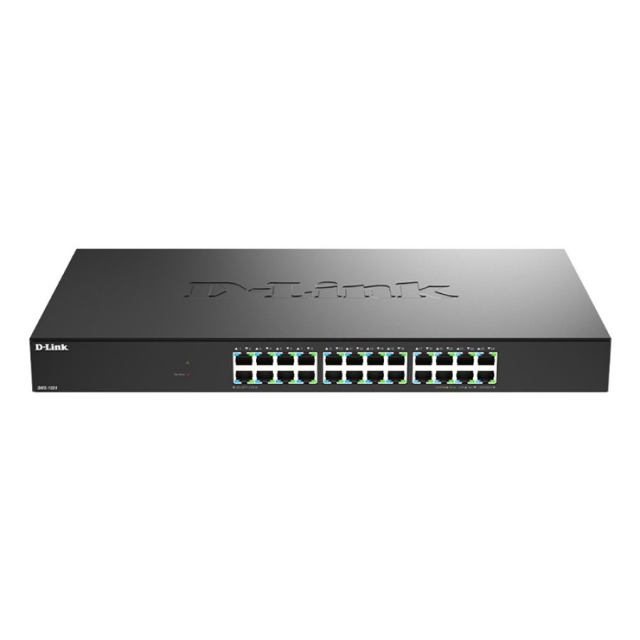 D-link dms-1024 non gestito 2.5g ethernet (100/1000/2500) nero