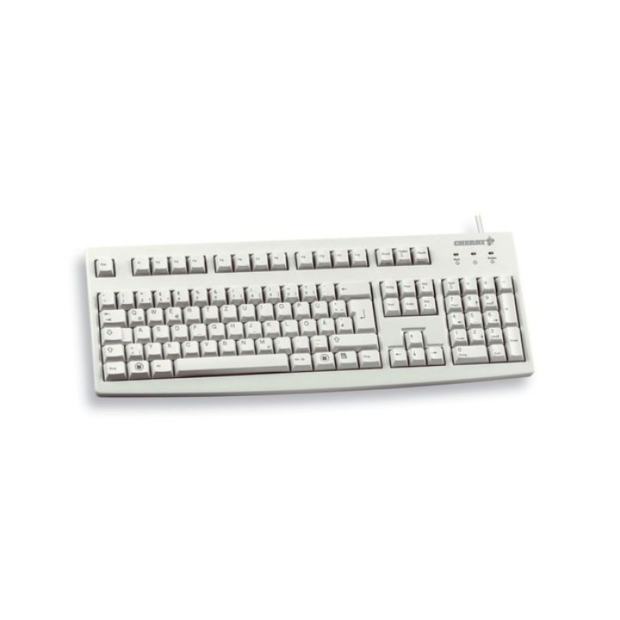 Cherry g83-6104 tastiera usb qwerty inglese us grigio