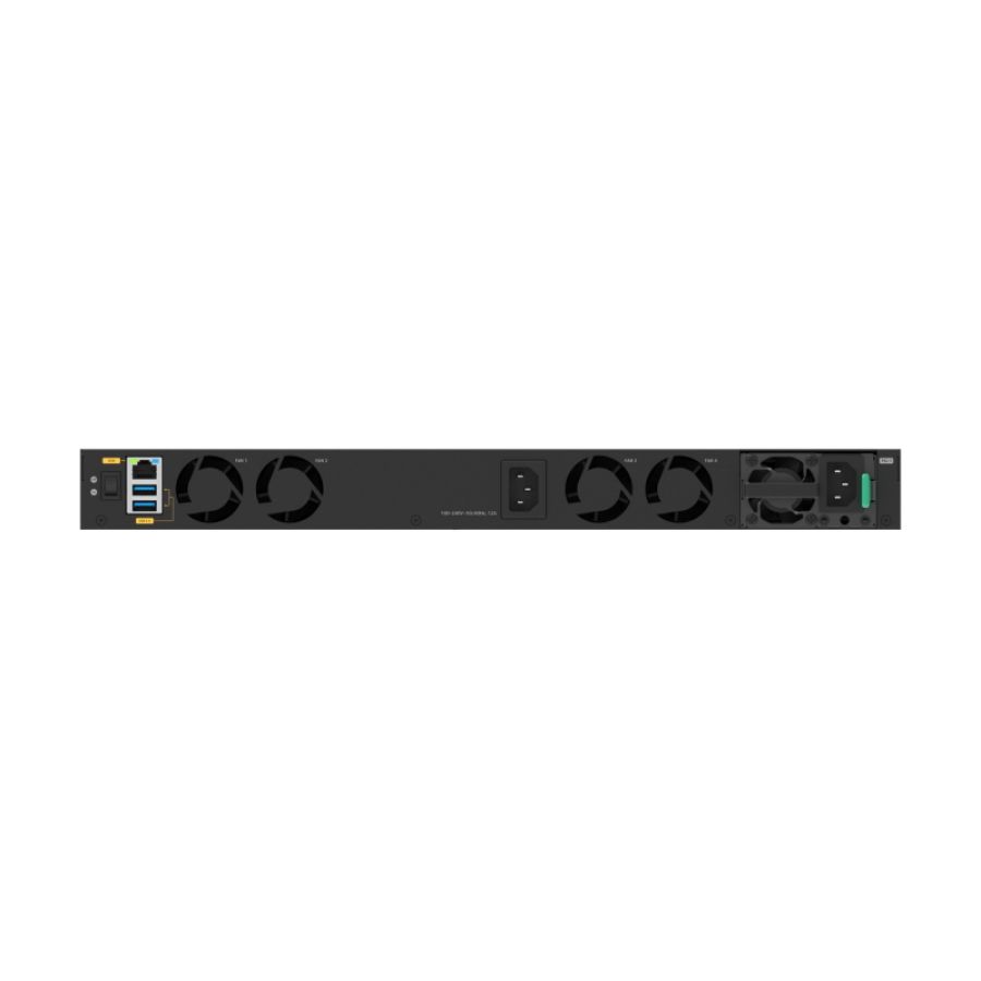 Netgear m4350-24x4v gestito l3 10g ethernet (100/1000/10000) supporto power over ethernet (poe) 1u nero