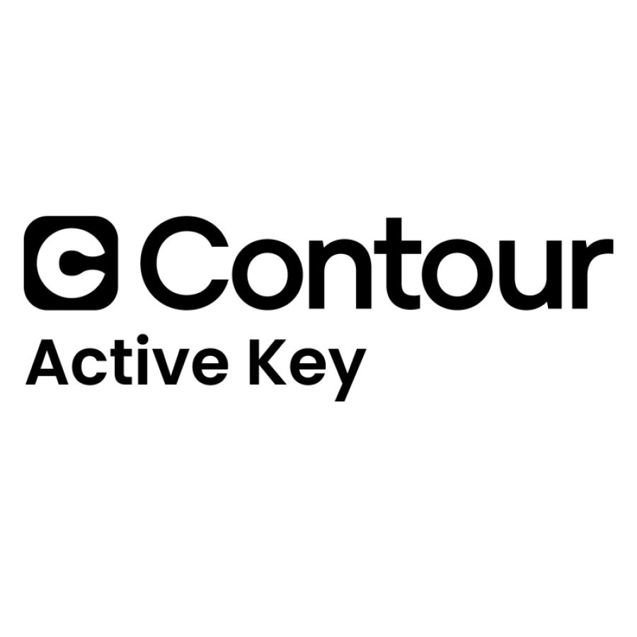 Contour design active key ak-c8112 tastiera medico usb qwerty inglese bianco