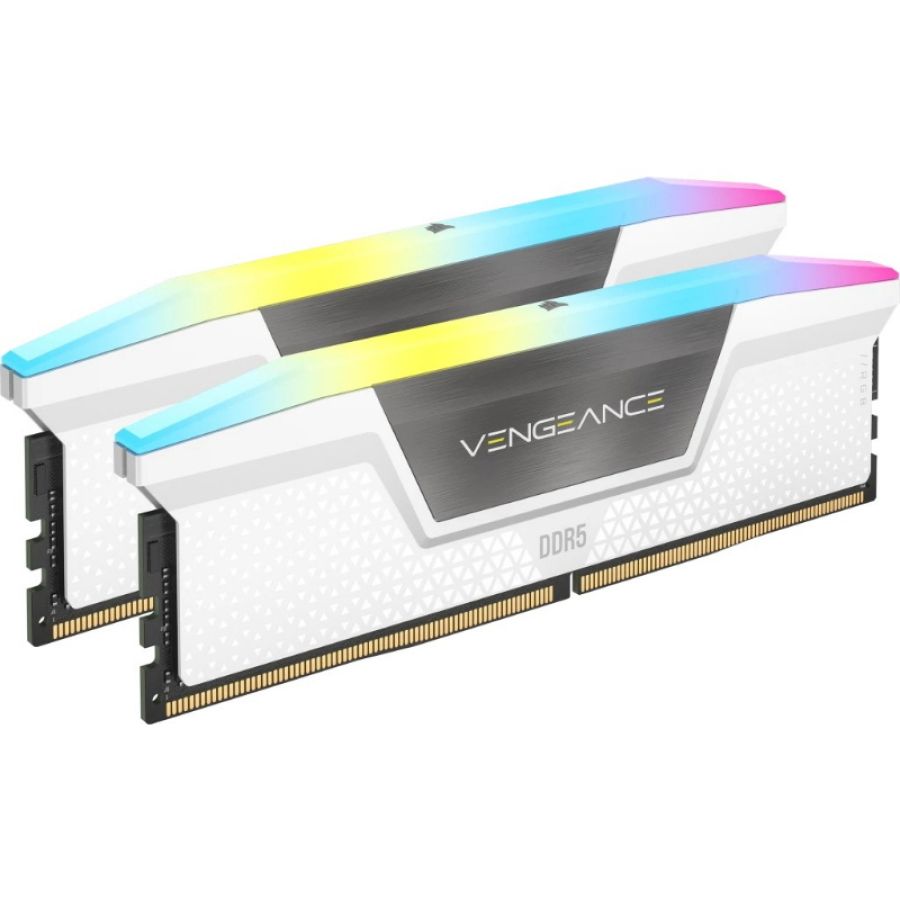 Corsair vengeance rgb cmh32gx5m2b6400c36w memoria 32 gb 2 x 16 gb ddr5 6400 mhz