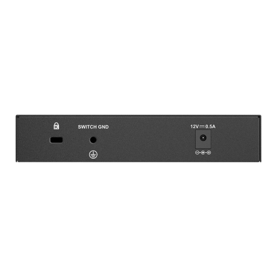 D-link dms-107/e switch di rete non gestito gigabit ethernet (10/100/1000) nero