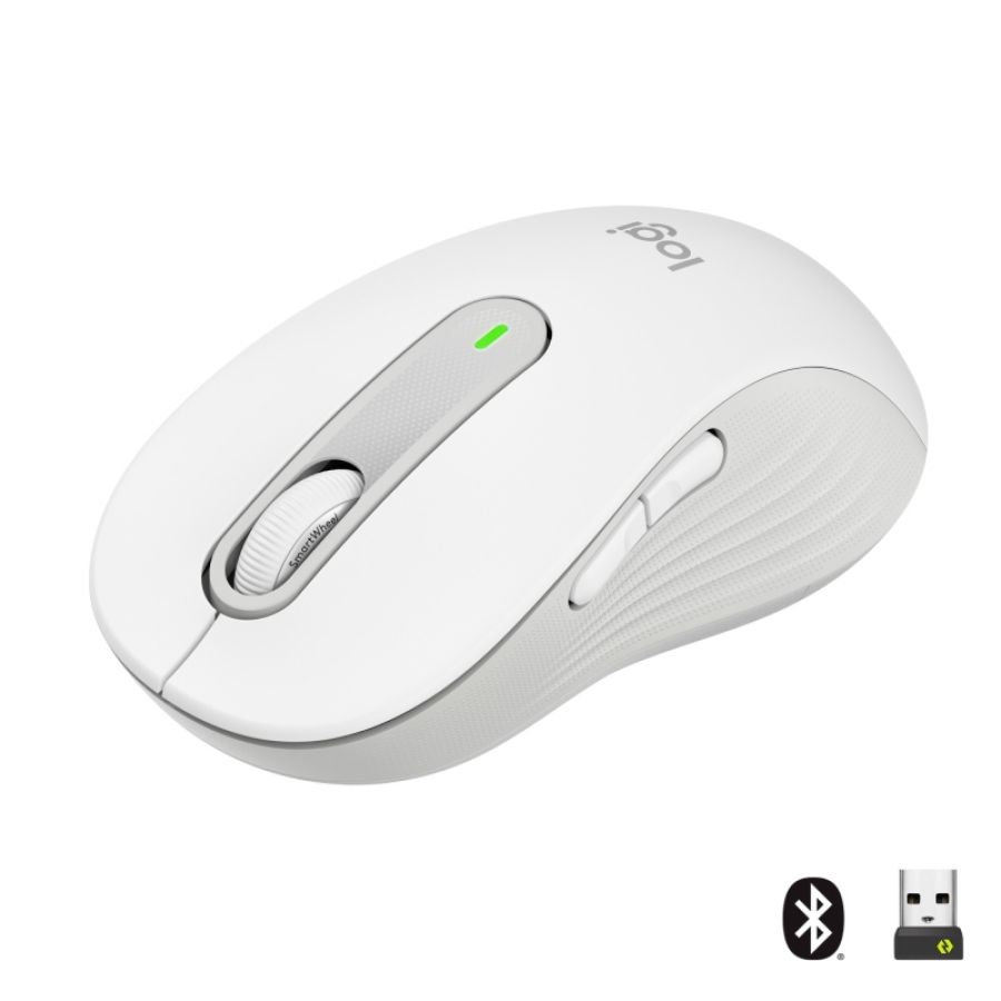 Logitech signature m650 mouse ufficio mano destra rf senza fili + bluetooth ottico 4000 dpi
