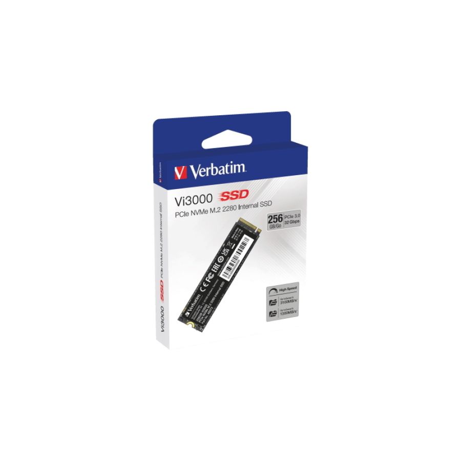 Verbatim vi3000 m.2 256 gb pci express 3.0 nvme