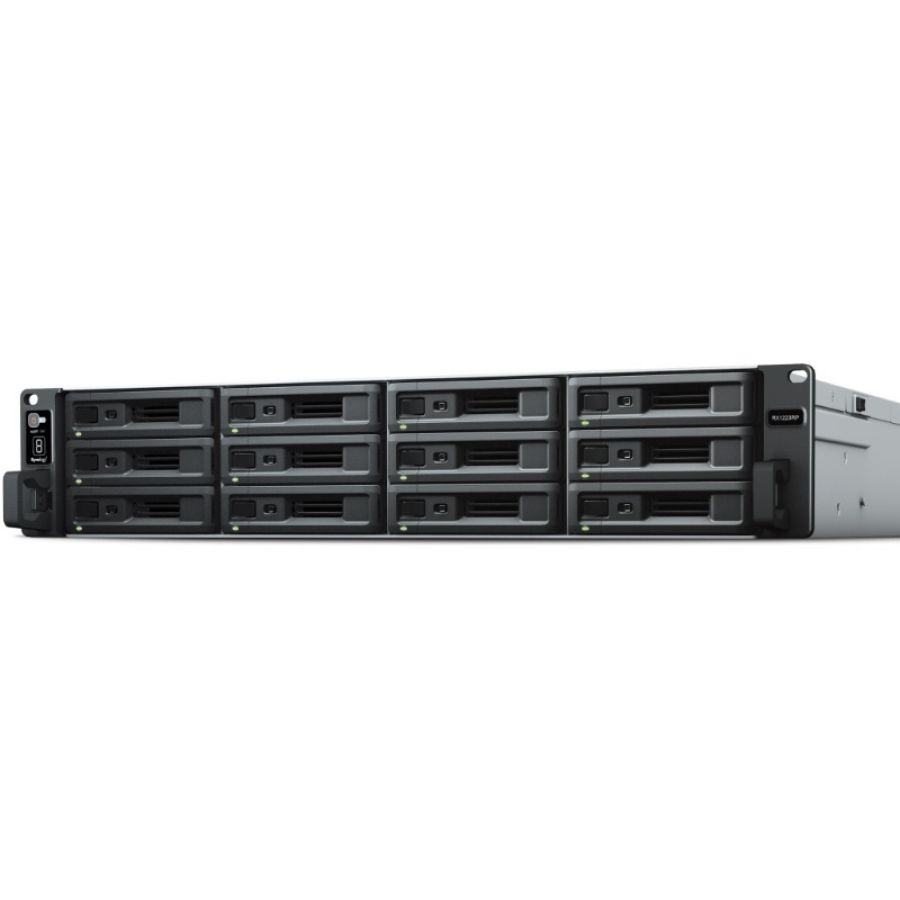 Synology rx1223rp contenitore di unità di archiviazione box esterno hdd/ssd nero 2.5/3.5\
