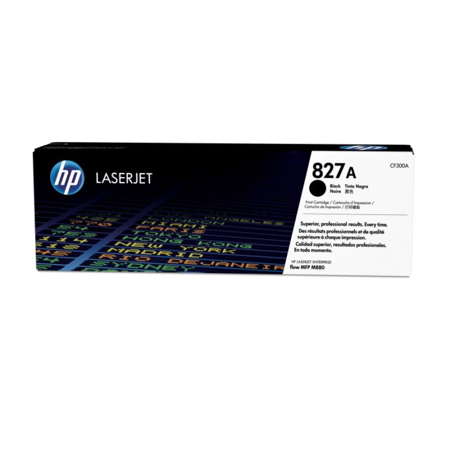 Hp cartuccia toner originale nero laserjet 827a
