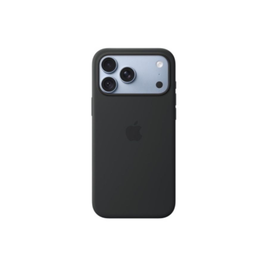 Apple iphone 18 pro max cover in silicone originale magsafe nero