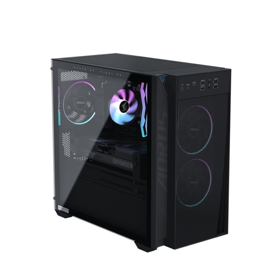 Gigabyte aorus prime 3 pc desktop gaming - amd ryzen 7 9700x, rtx 5070 12gb, 32gb ddr5-sdram, 1000gb ssd, windows 11 home