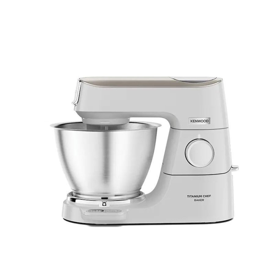 Kenwood kvc65.001wh robot da cucina 1200 w 5 l acciaio inossidabile, bianco bilance incorporate