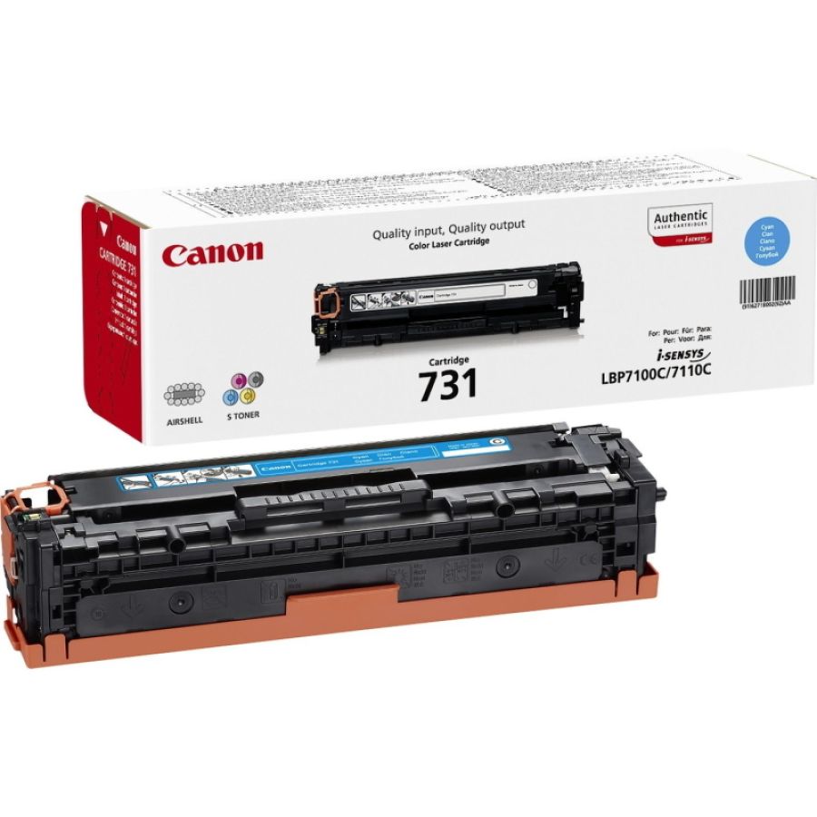 Canon 731 cartuccia toner 1 pz originale ciano