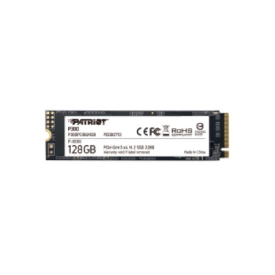 Patriot ssd interno p300 128gb m.2 pcie r/w 1600/600 gen 3x4