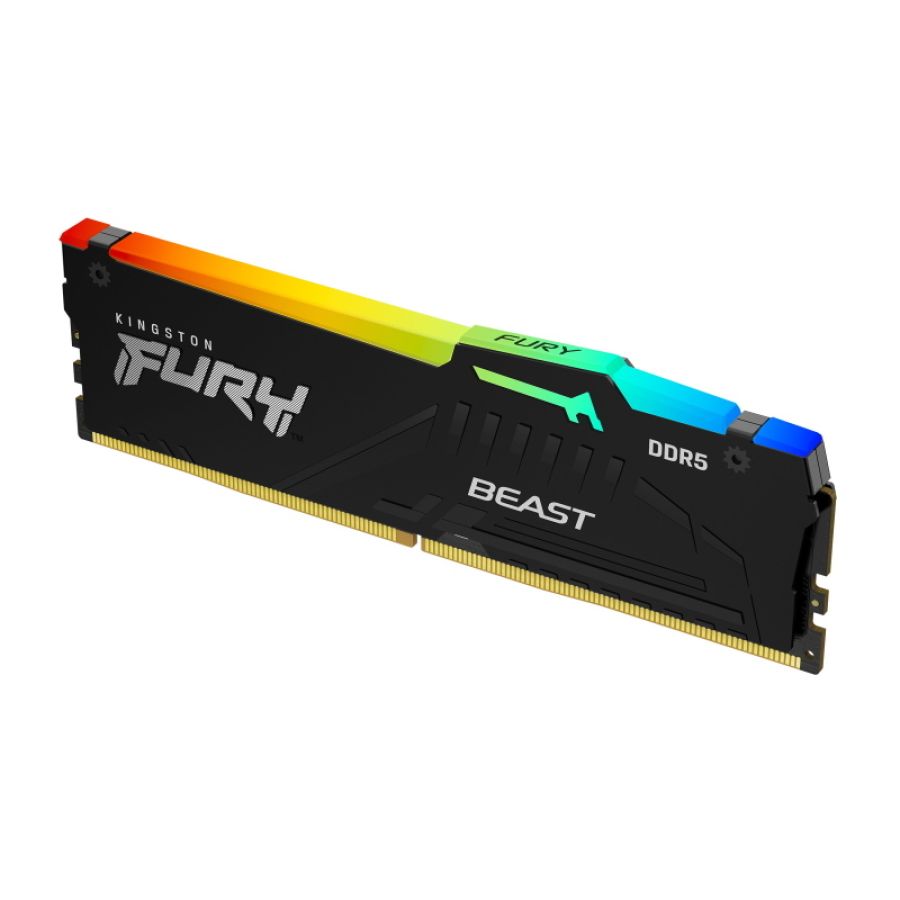 Kingston technology fury beast 16gb 6400mt/s ddr5 cl32 dimm rgb expo