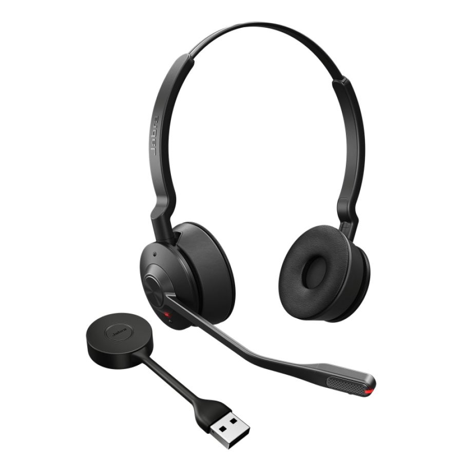 Jabra engage 55 se auricolare wireless a padiglione ufficio nero