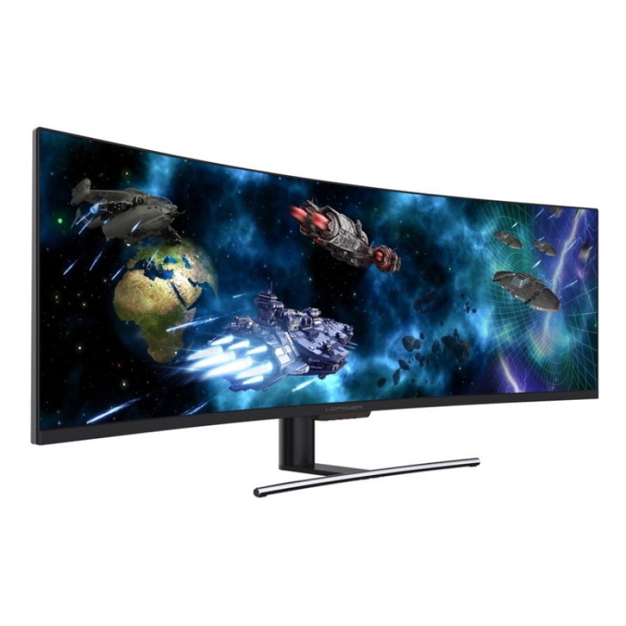 Lc-power lc-m49-dfhd-144-c-q led display 124,5 cm (49\) 3840 x 1080 pixel ultrawide full hd qled nero