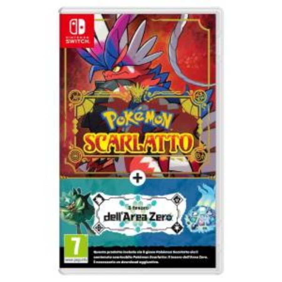 Switch pokemon scarlatto + dlc il tesoro dell`area zero