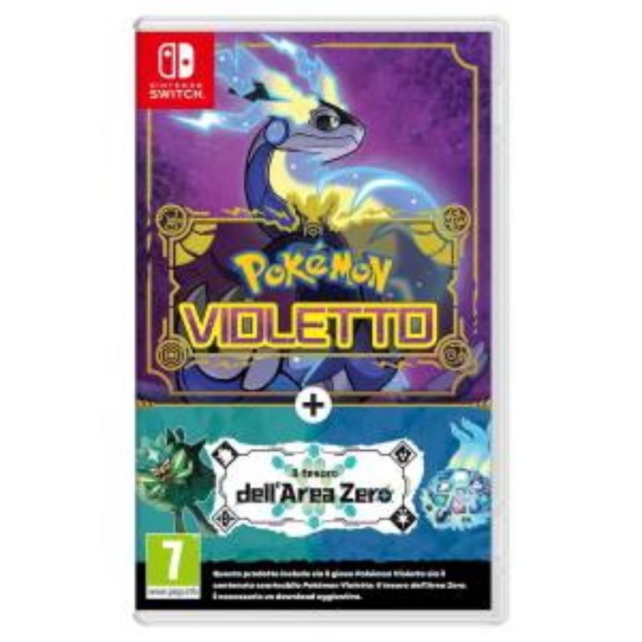 Switch pokemon violetto + dlc il tesoro dell`area zero