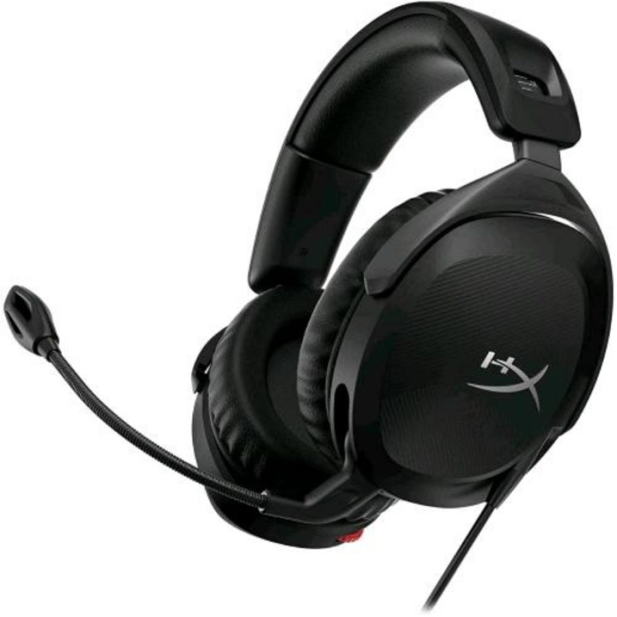 Hyperx cloud stinger 2 cuffie gaming circumaurali leggere con microfono funzione swivel-to-mute driver da 50 mm nero