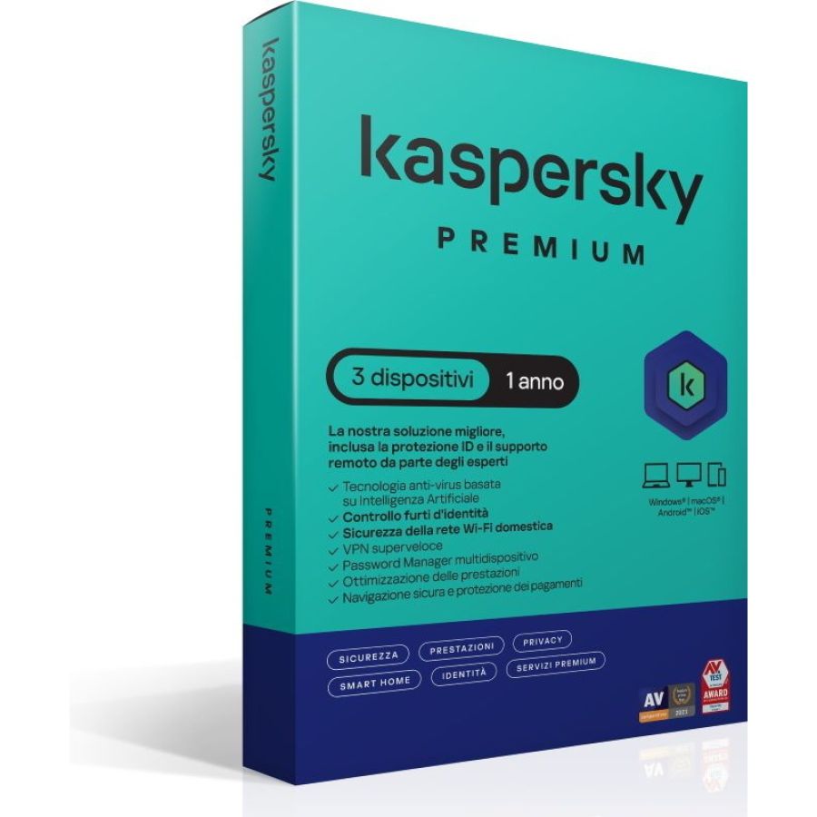 Kaspersky premium 3dev 1y superslim box