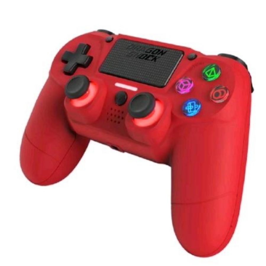 Dragon shock mizar sony ps4 controller wireless di precisione red